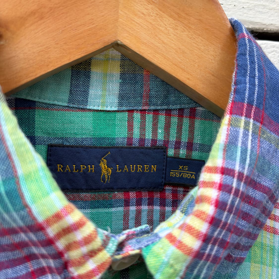 Polo 폴로 체크 린넨 셔츠 상품이미지3