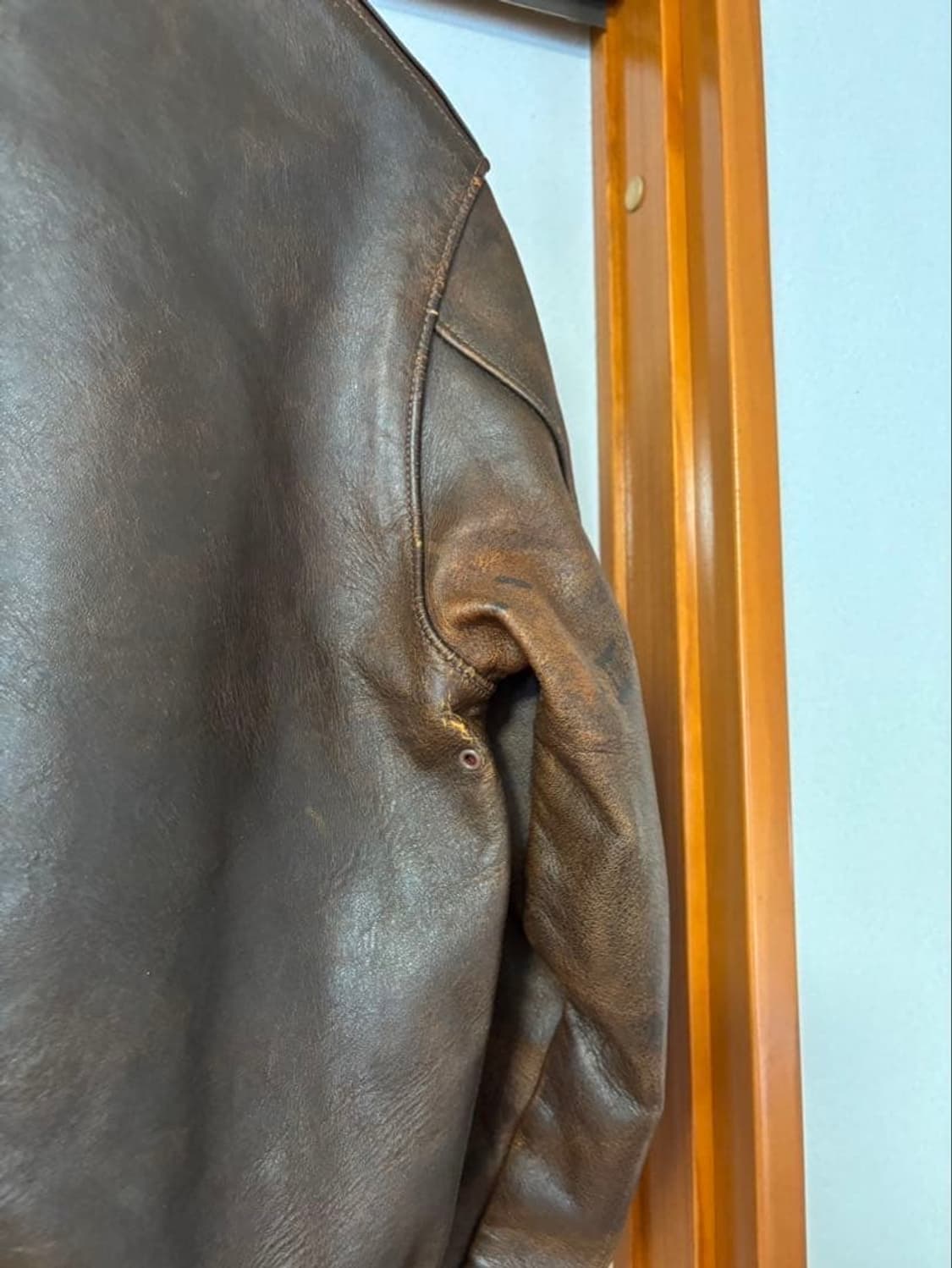 (38) 리얼맥코이 a-2 가죽자켓 상품이미지9