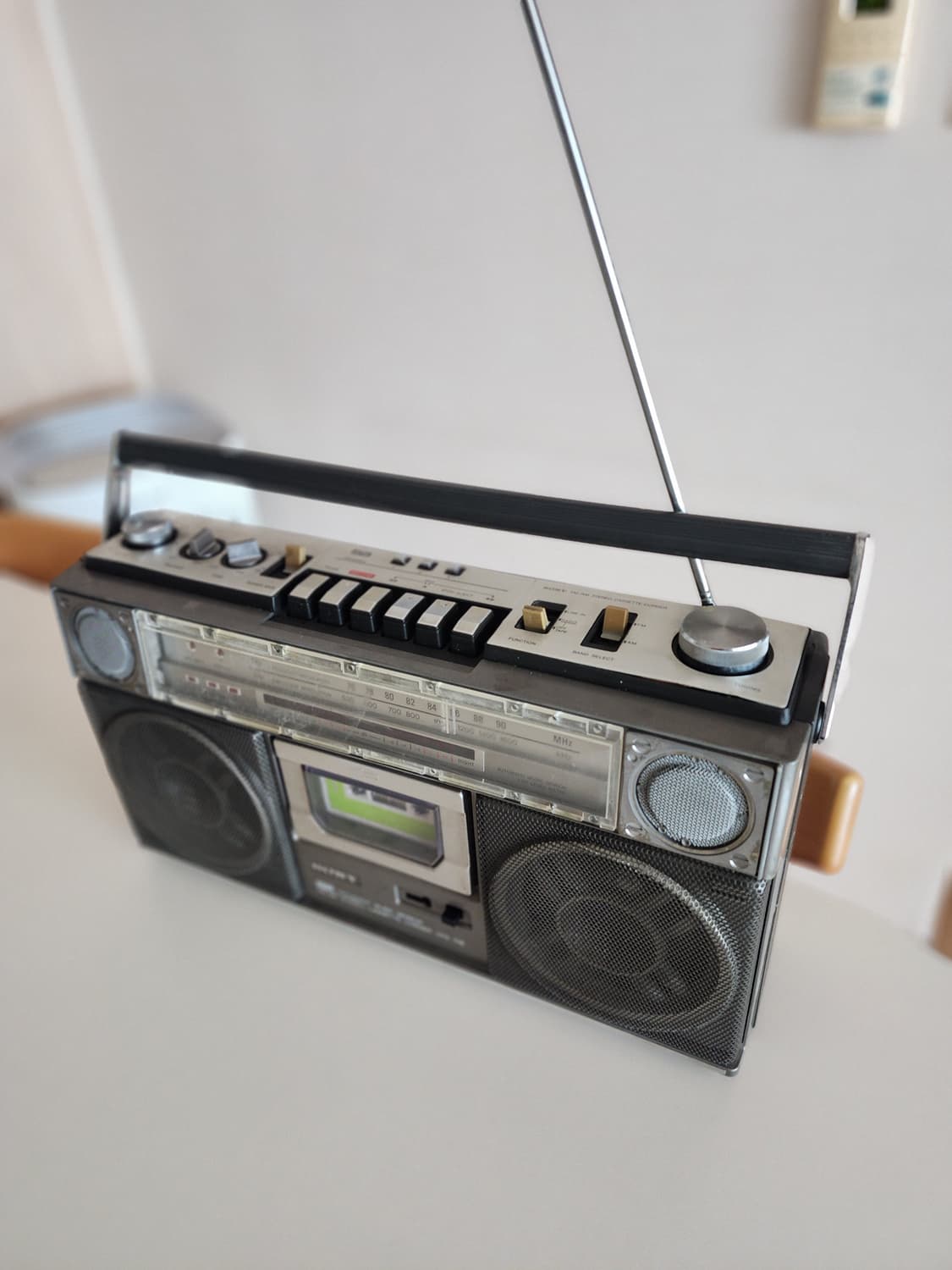 소니 빈티지 스테레오 카세트 라디오 CFS-70 상품이미지2