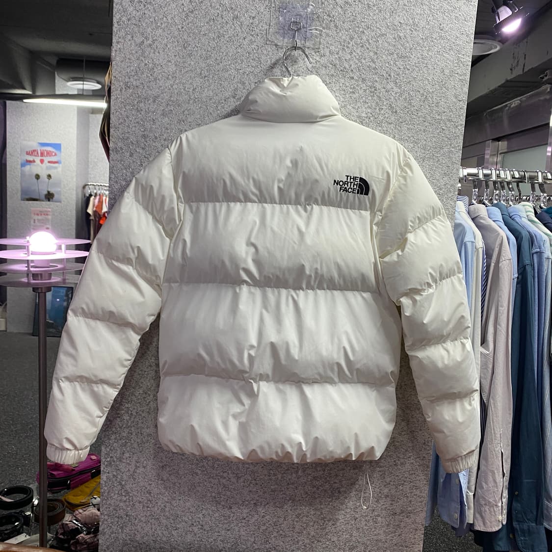 노스페이스 온볼 화이트 스트링 패딩 b3383 상품이미지4