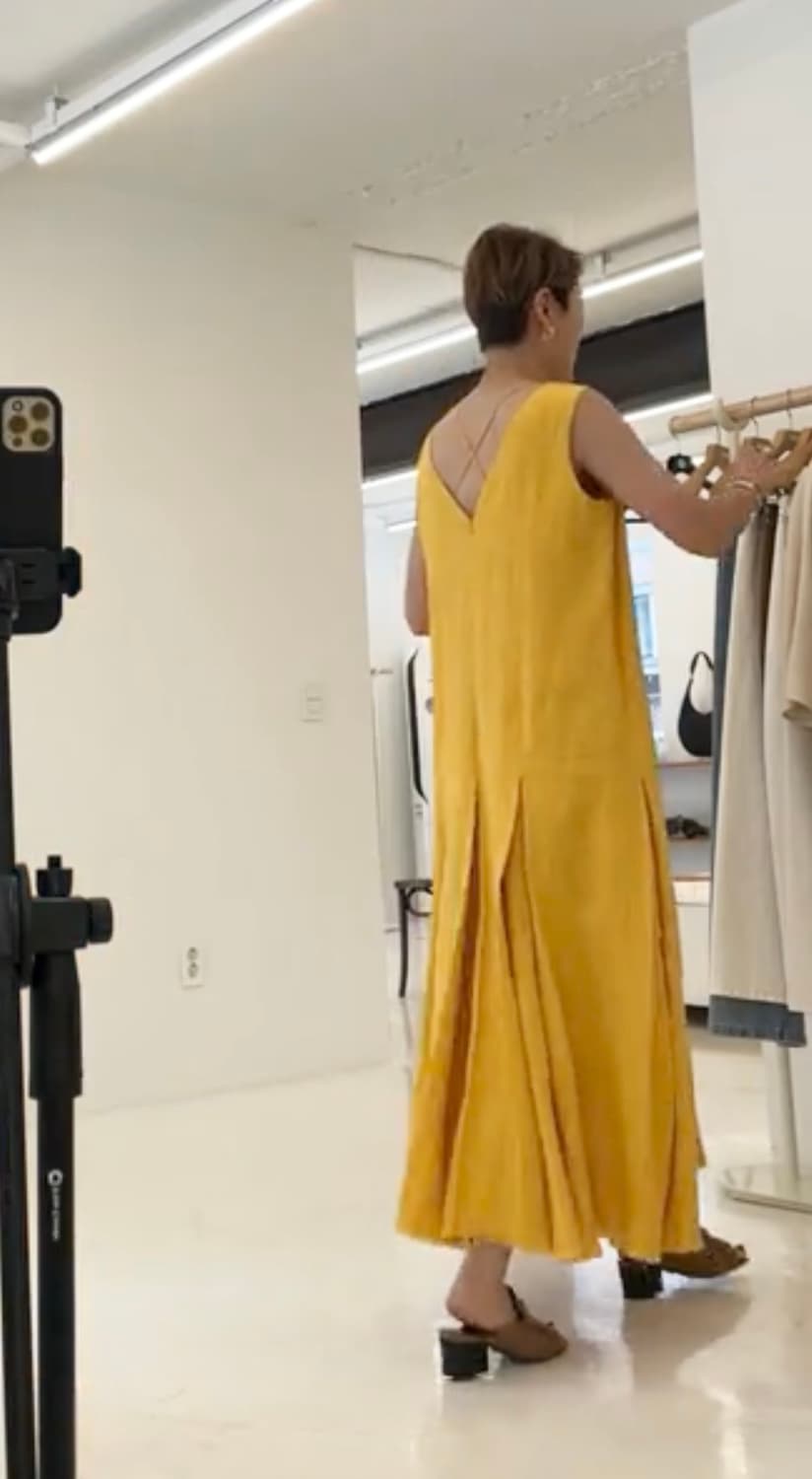 새상품)길트프리 린넨원피스 상품이미지3