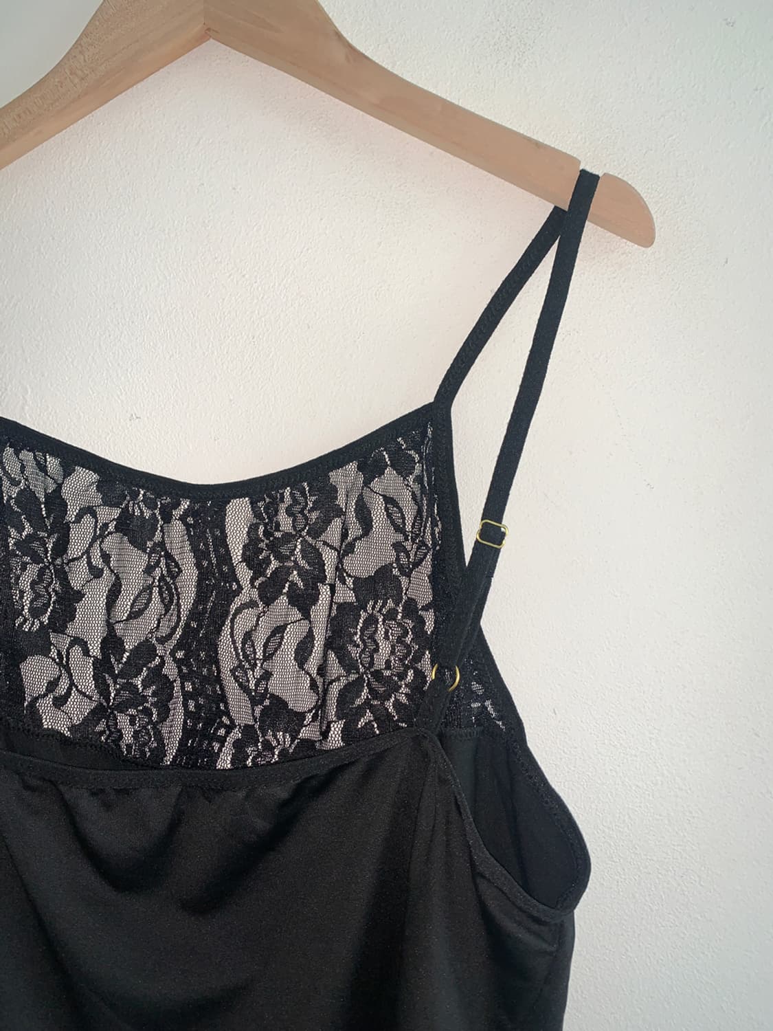 Lace sleeveless top(black) 상품이미지6