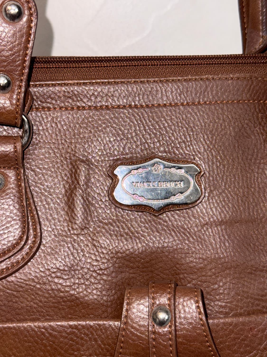 Vincis Bench brown pocket two ways bag 상품이미지5