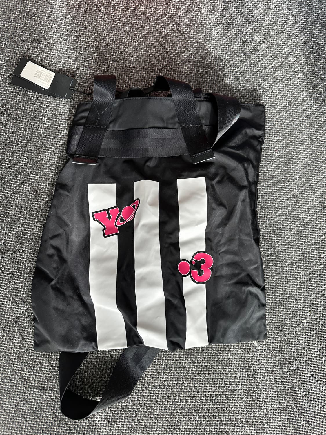 y-3 투웨이 스트라이프 토트백 상품이미지6