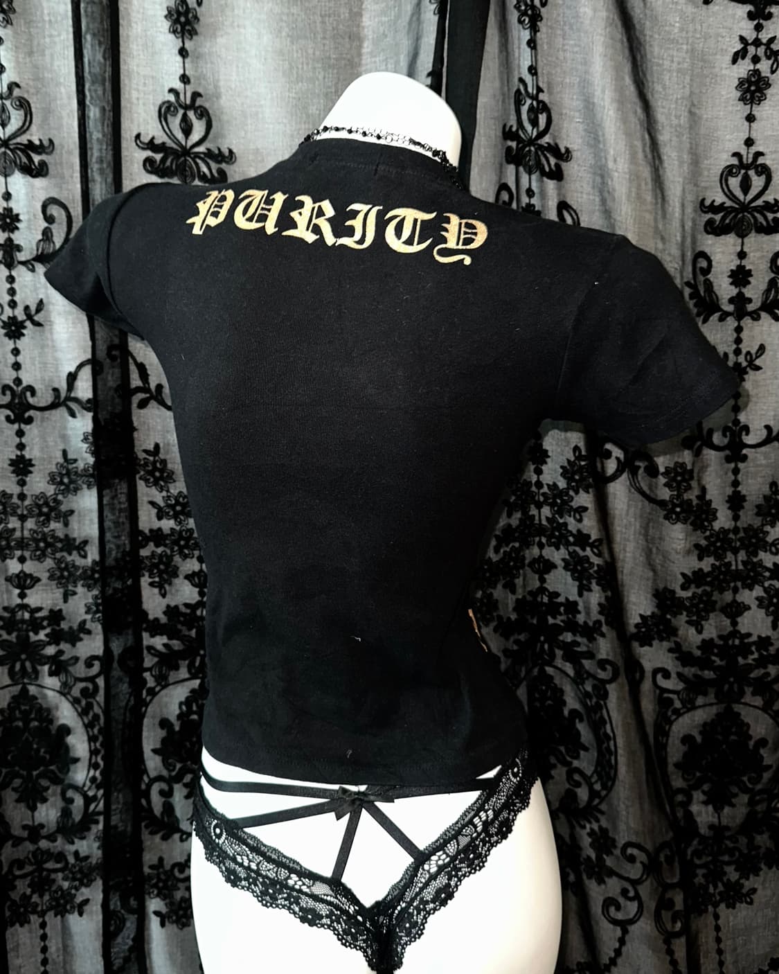 Rock chic short-sleeve 상품이미지3