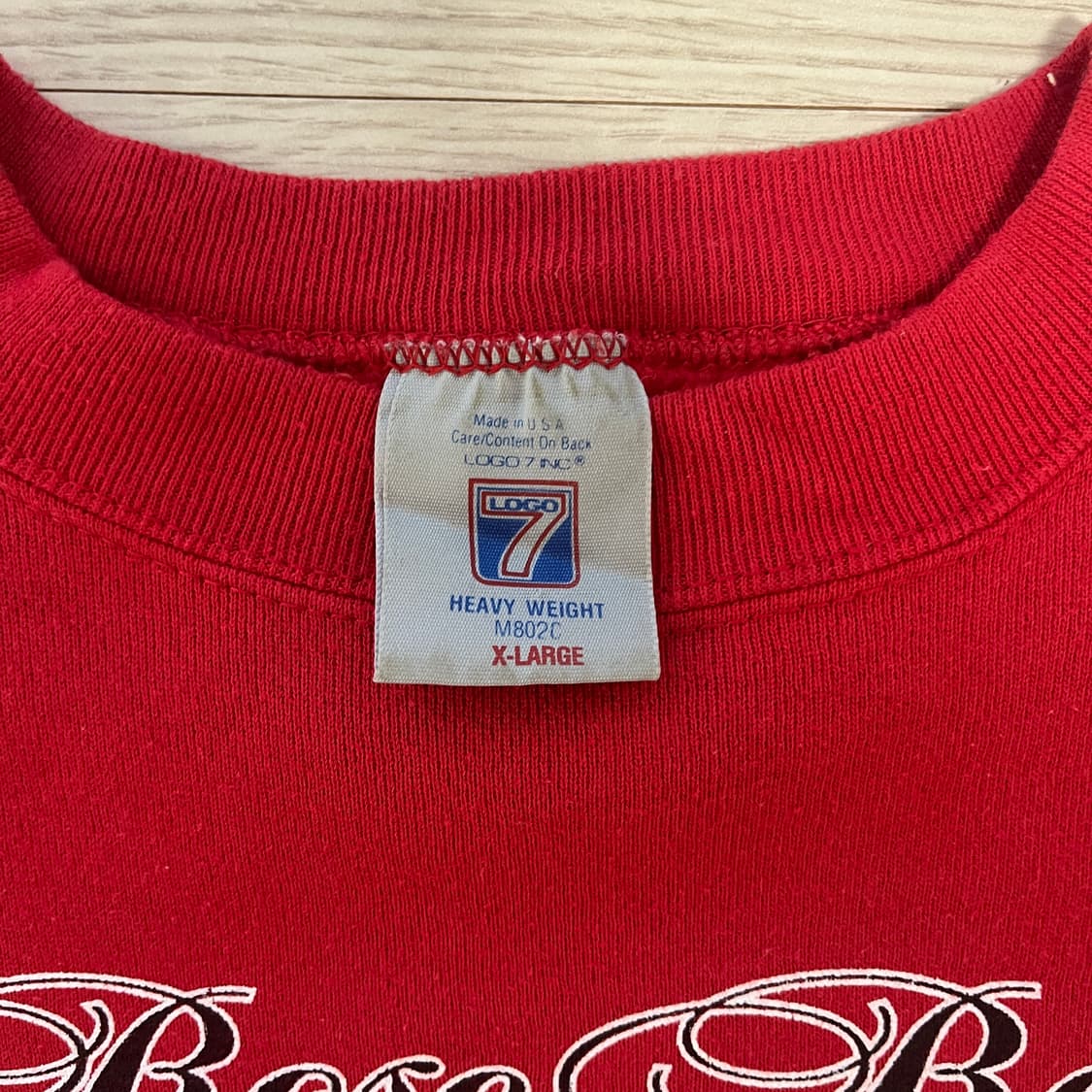 [XL] 90s LOGO7 sweat shirts 맨투맨 rosebowl 상품이미지3
