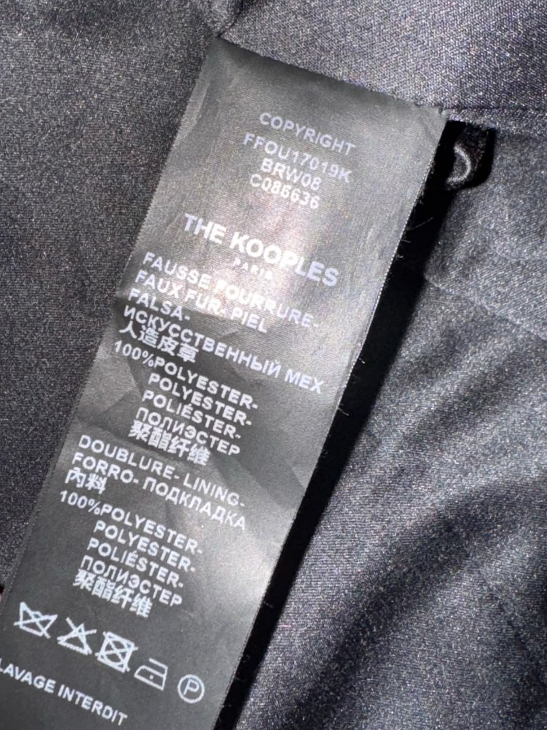 더쿠플스 faux fur 코트 상품이미지5