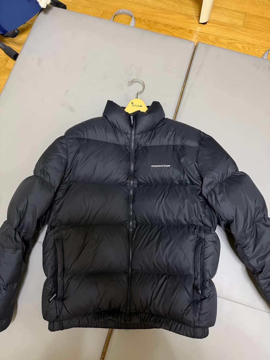 디스이즈내버댓 PERTEX T Down Jacket Black M 상품이미지2