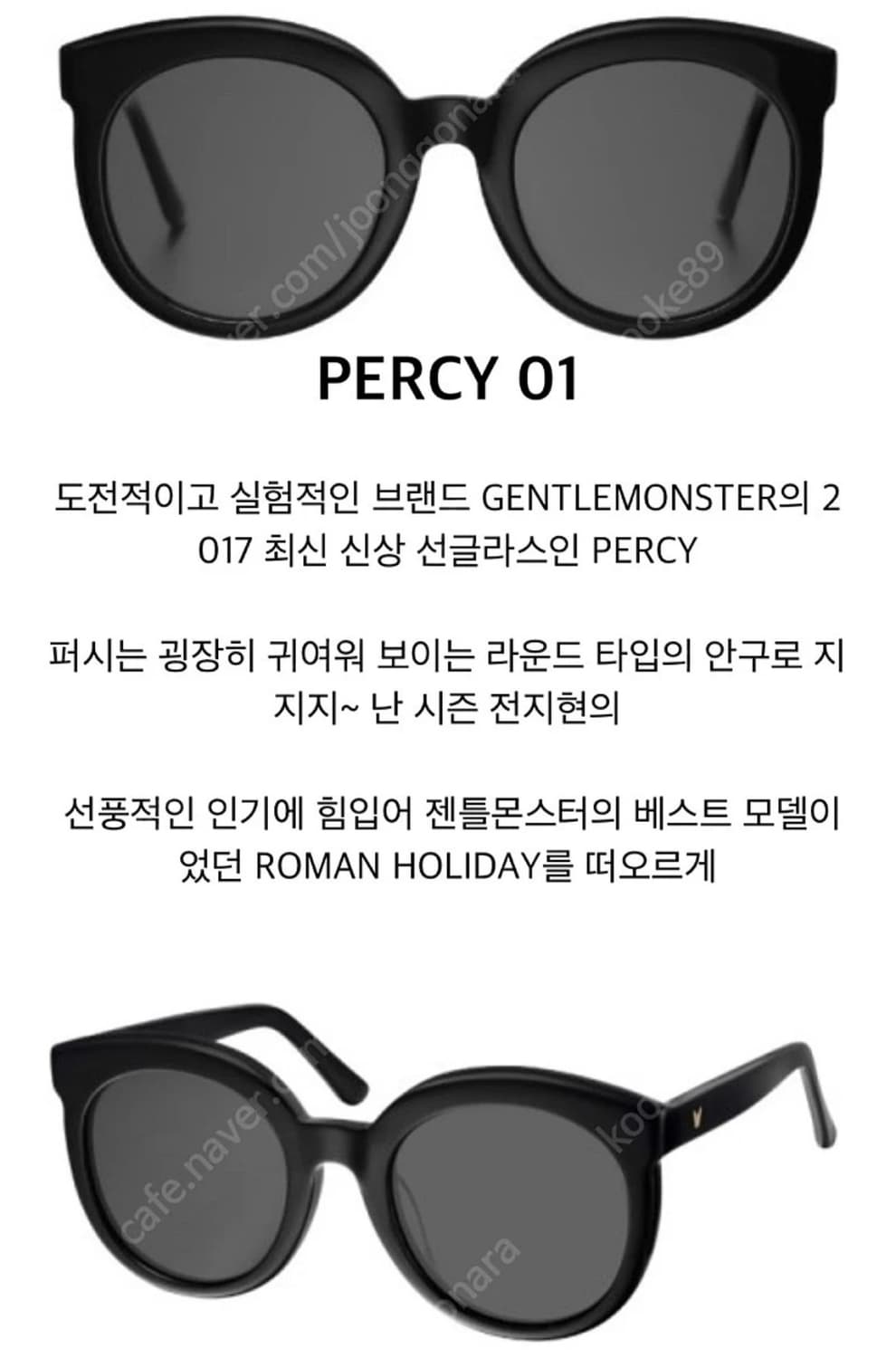 젠틀몬스터 선글라스 (percy01) 상품이미지2