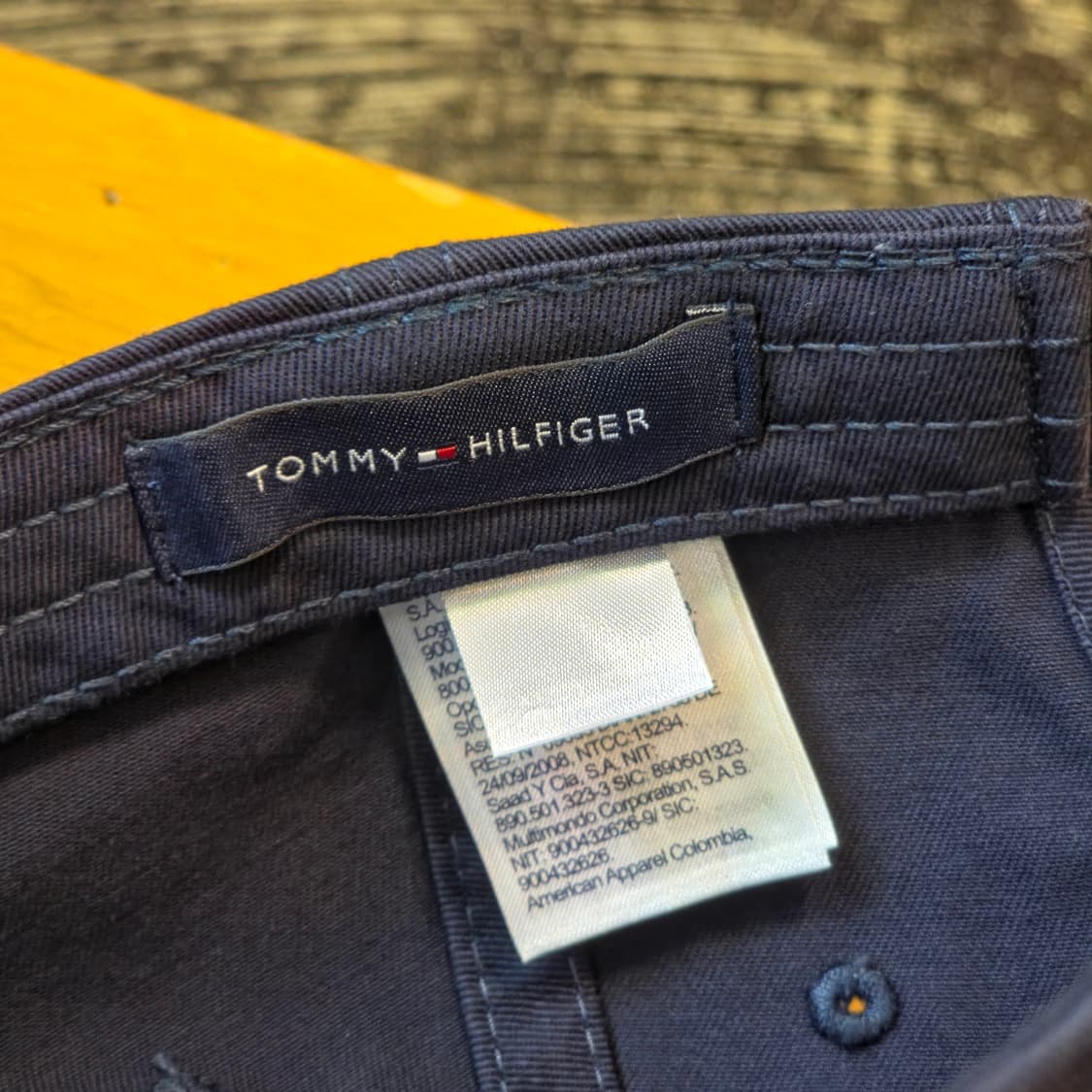 타미힐피거 네이비 볼캡 모자 상품이미지5