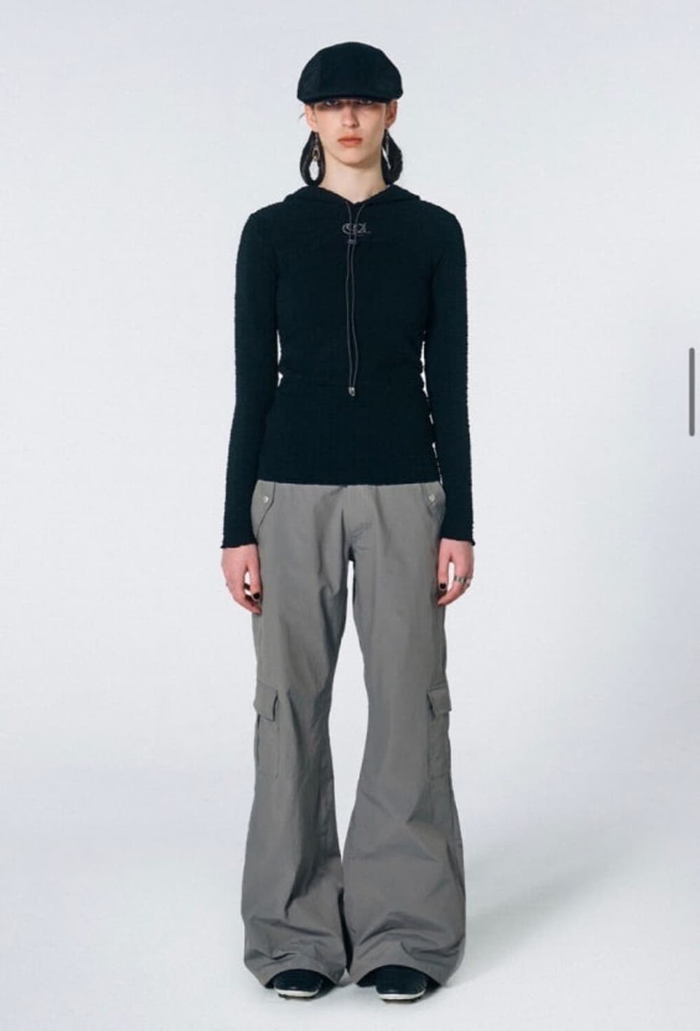 SCULPTER 스컬프터 크링클 후드티 상품이미지1