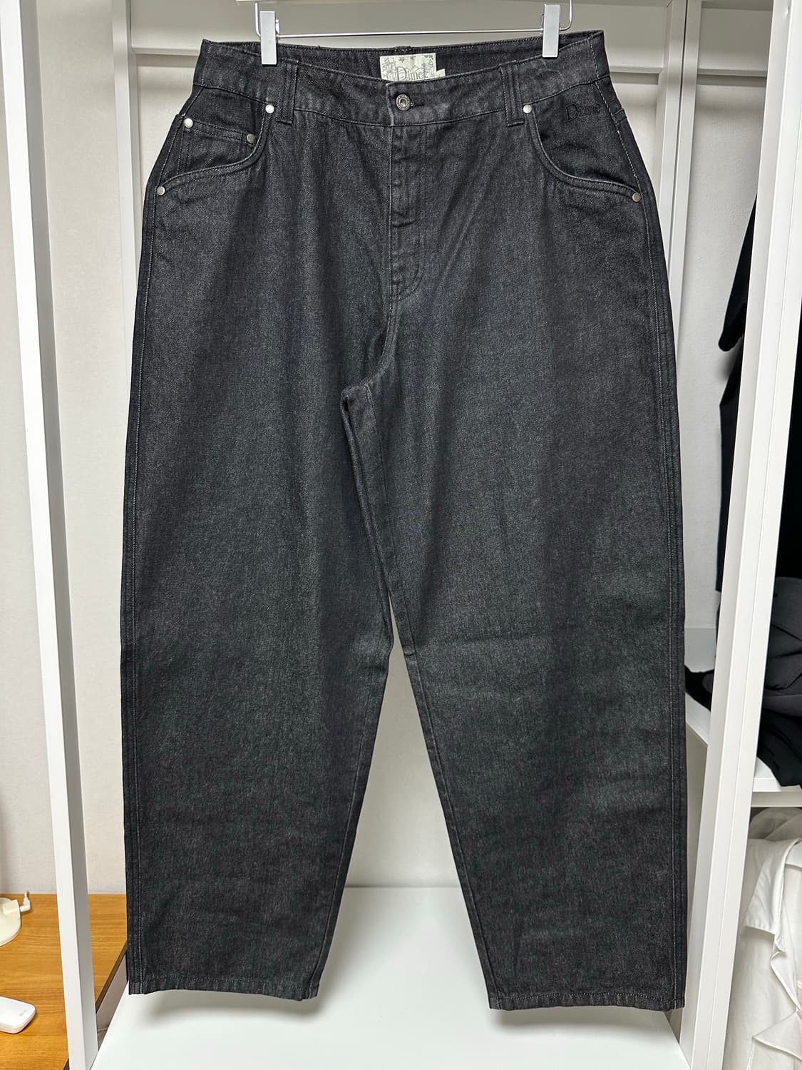 다임 인디고 배기 데님 팬츠 36 급처 상품이미지2