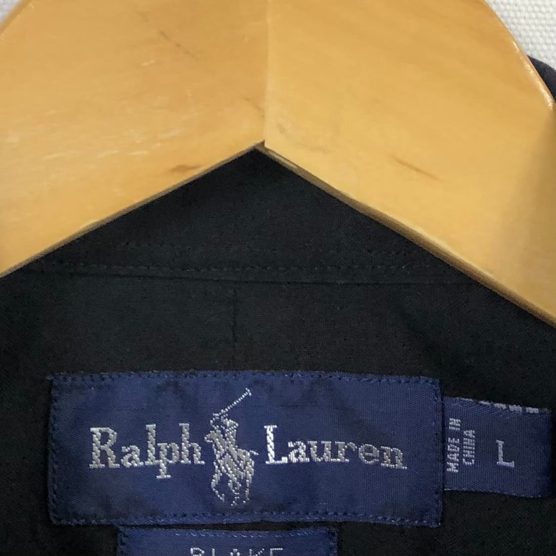 XL 폴로 블랙 셔츠 상품이미지3