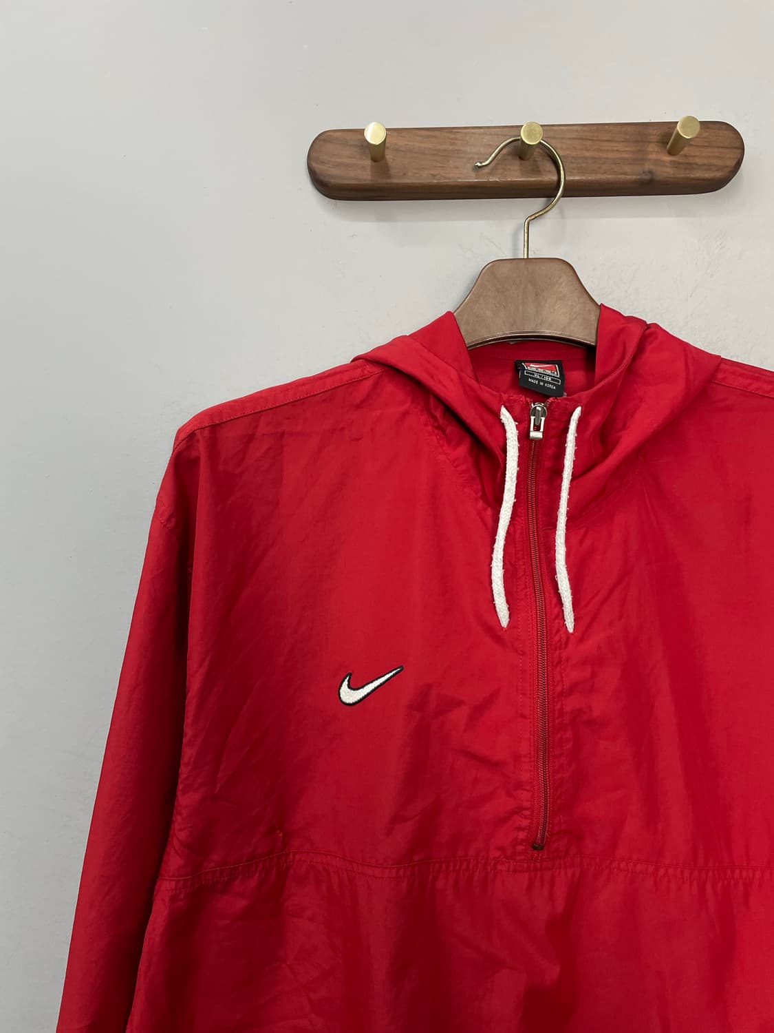 나이키 90s 올드스쿨 레드 아노락 바람막이 H1361 상품이미지3