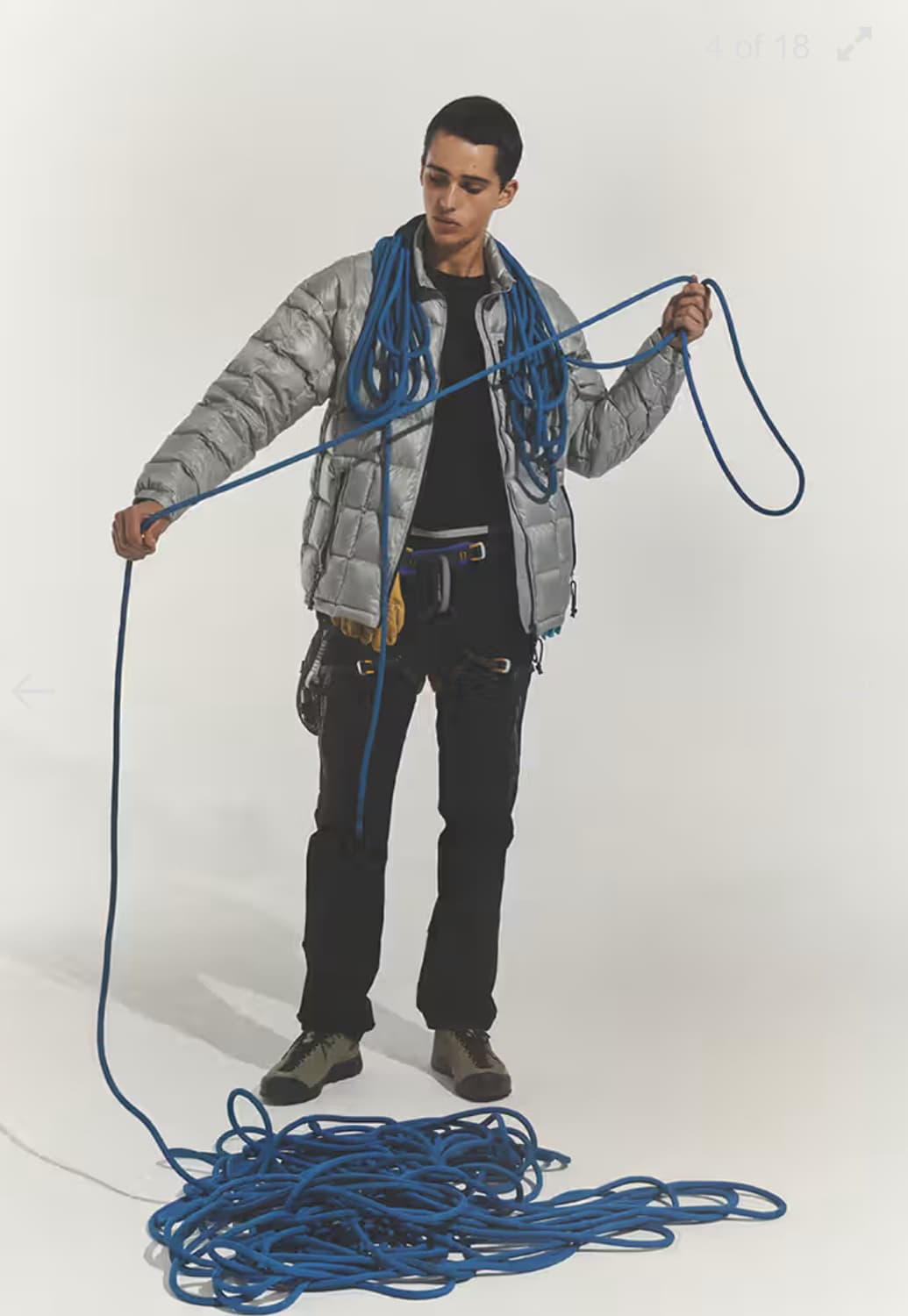 카키스 24fw 캠퍼다운자켓 L 상품이미지4