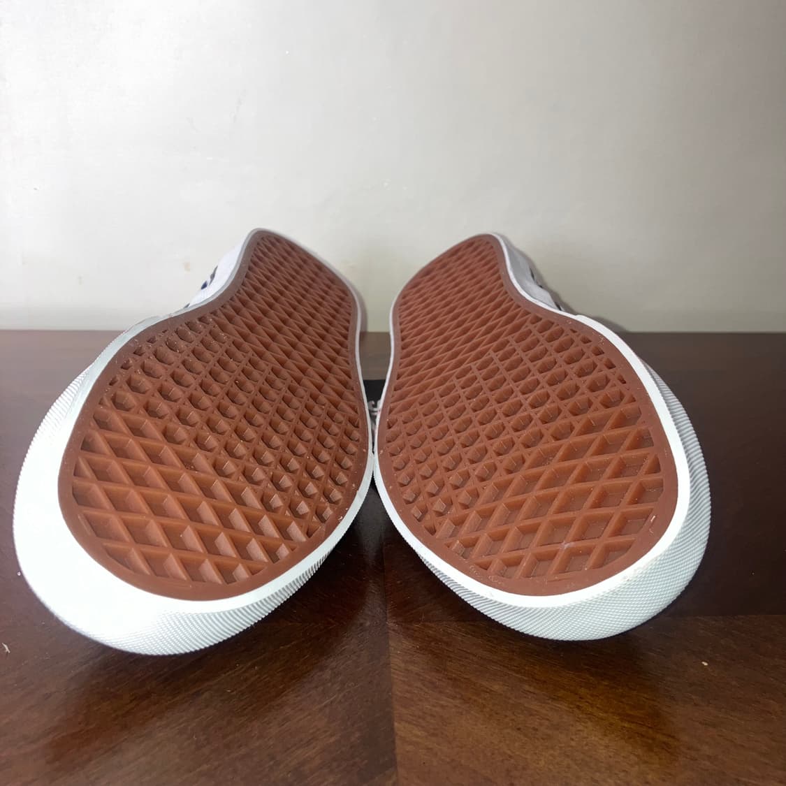 반스 블루 체커보드 슬립온 (새상품) 상품이미지4