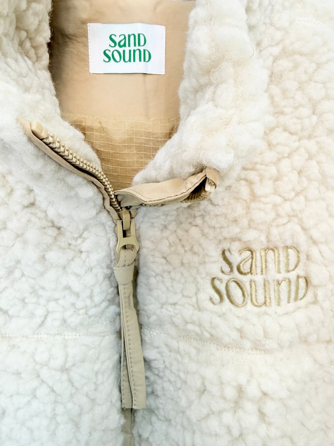 샌드사운드 뽀글이 쉐르파 자켓 22년도 상품이미지5
