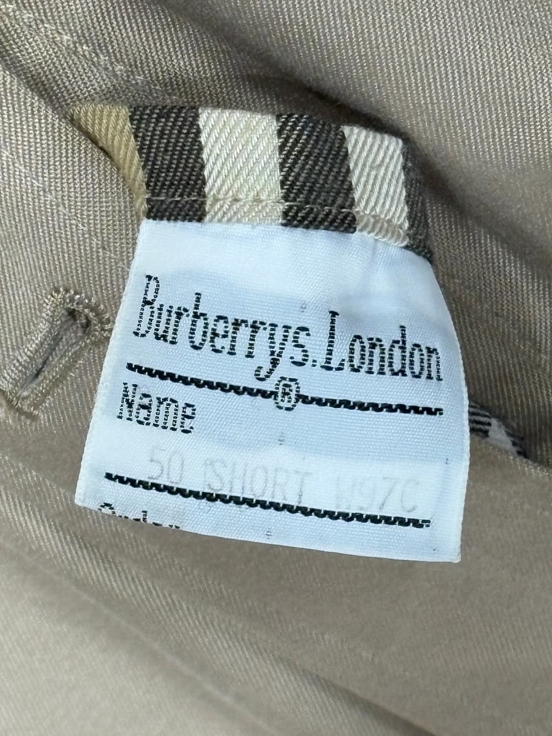 버버리 런던 싱글 코트 내피 풀셋 상품이미지7