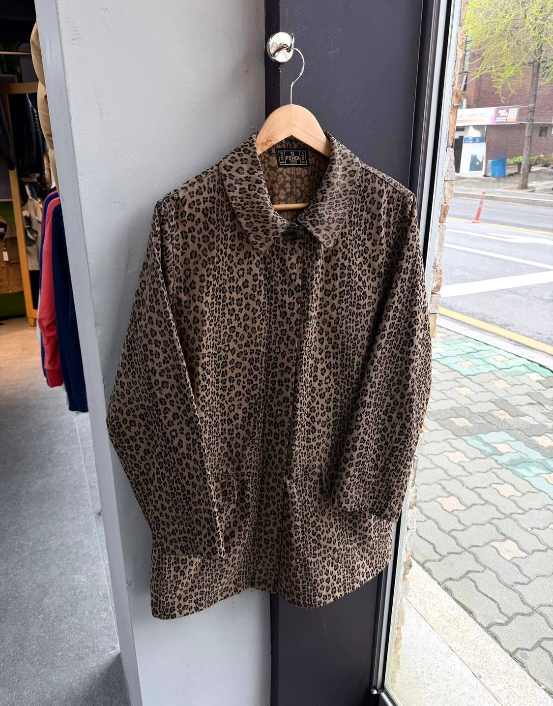 펜디 1990AW 레오파드 아카이브 코트 자켓 상품이미지3