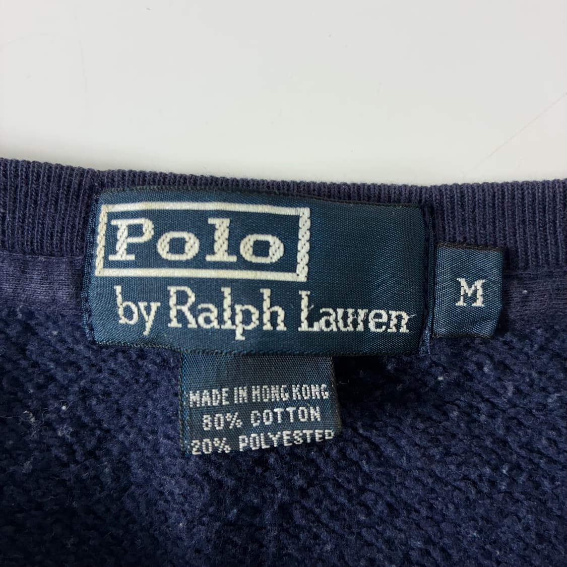 Polo  폴로 랄프로렌 자수 코튼 네이비 맨투맨  상품이미지4