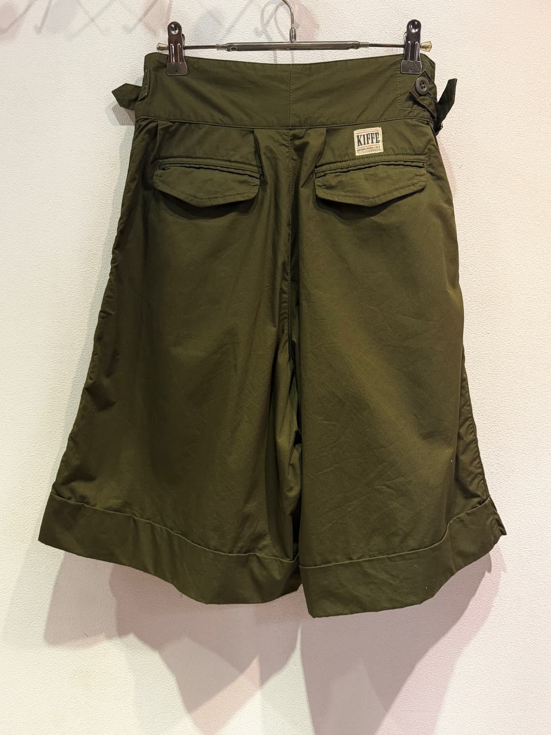 KIFFE Military Gurkha Wide Shorts (27~) 상품이미지3