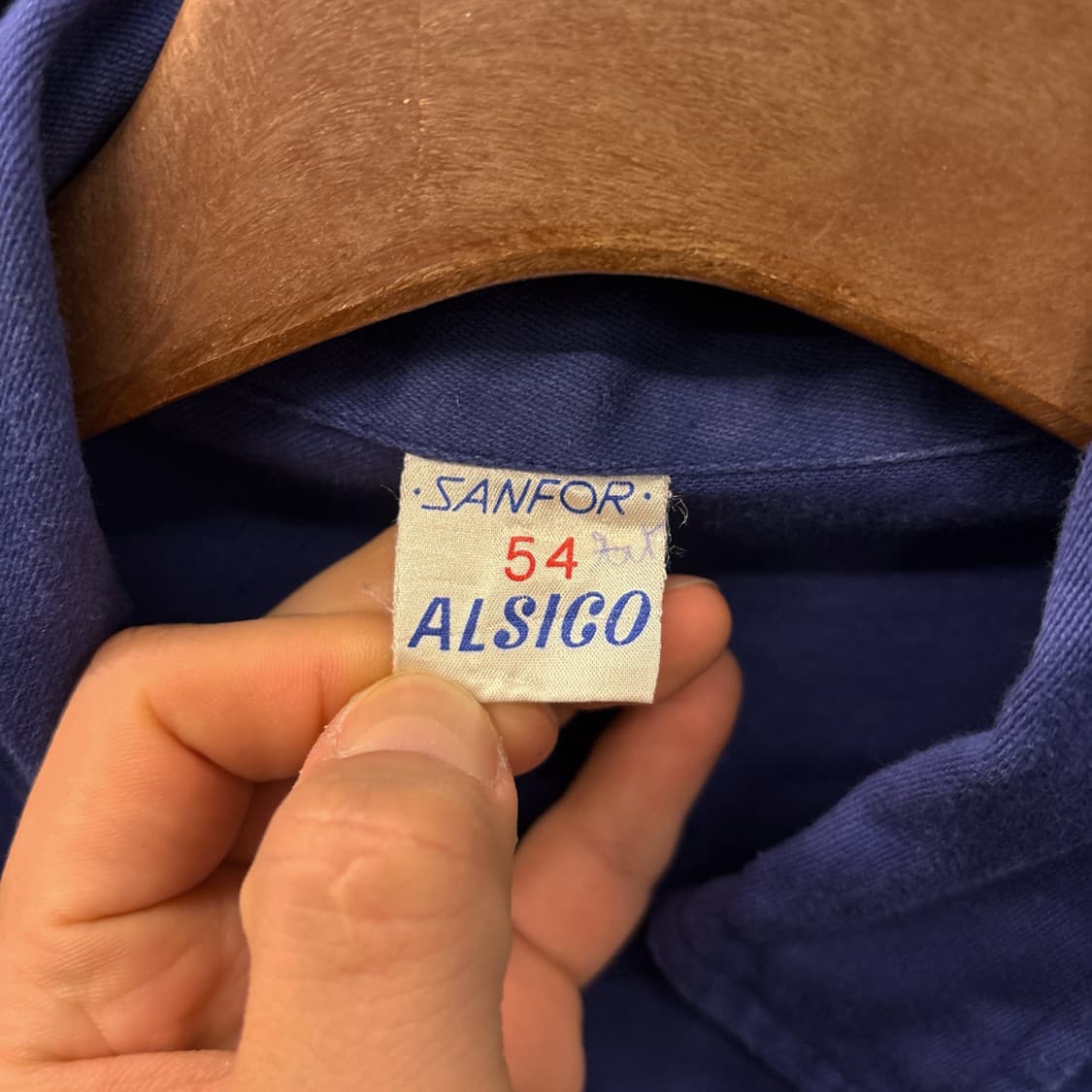 60~70s 알시코 오리지널 프렌치 워크자켓 / 4버튼 초어자켓 N812 상품이미지5