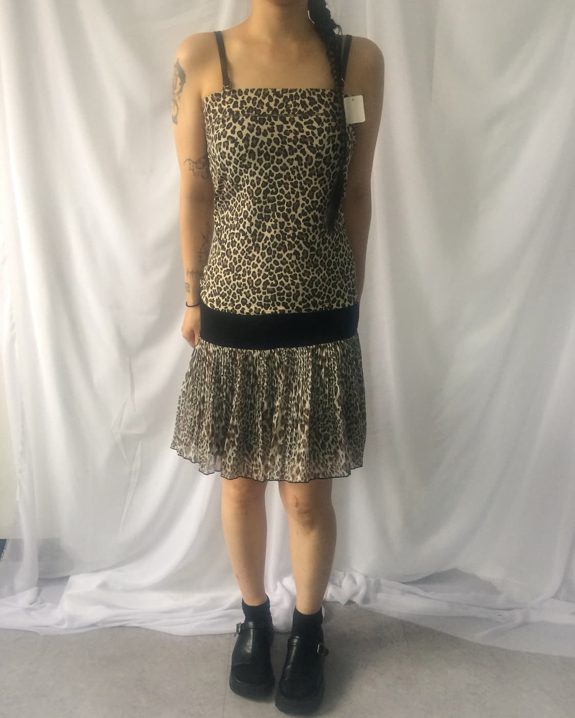 Leopard pattern sleeveless 상품이미지4