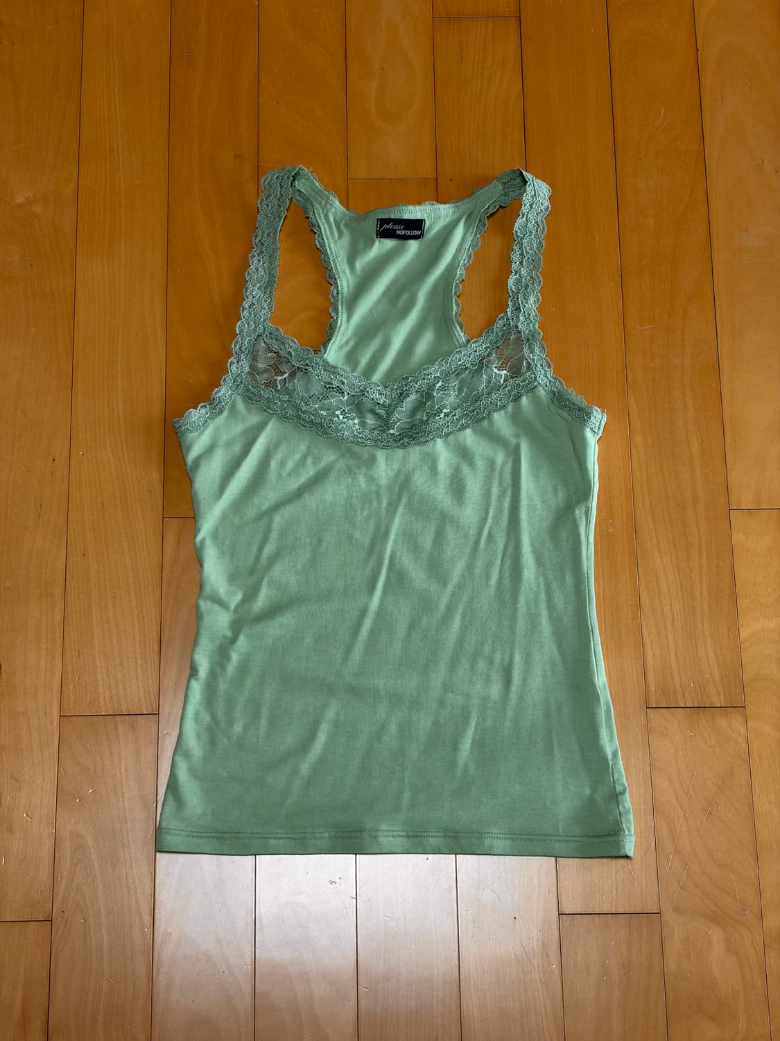 플리즈노팔로우 Zuri Lace Sleeveless Top 레이스 나시 상품이미지4