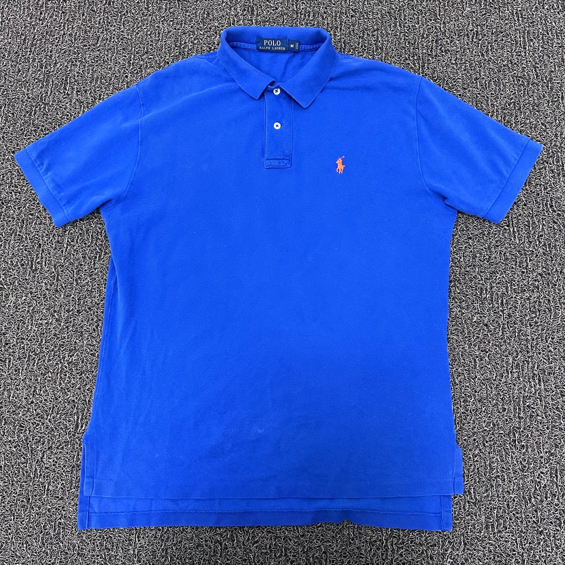 POLO 폴로 랄프로렌 카라티 반팔티셔츠 블루 M 상품이미지1
