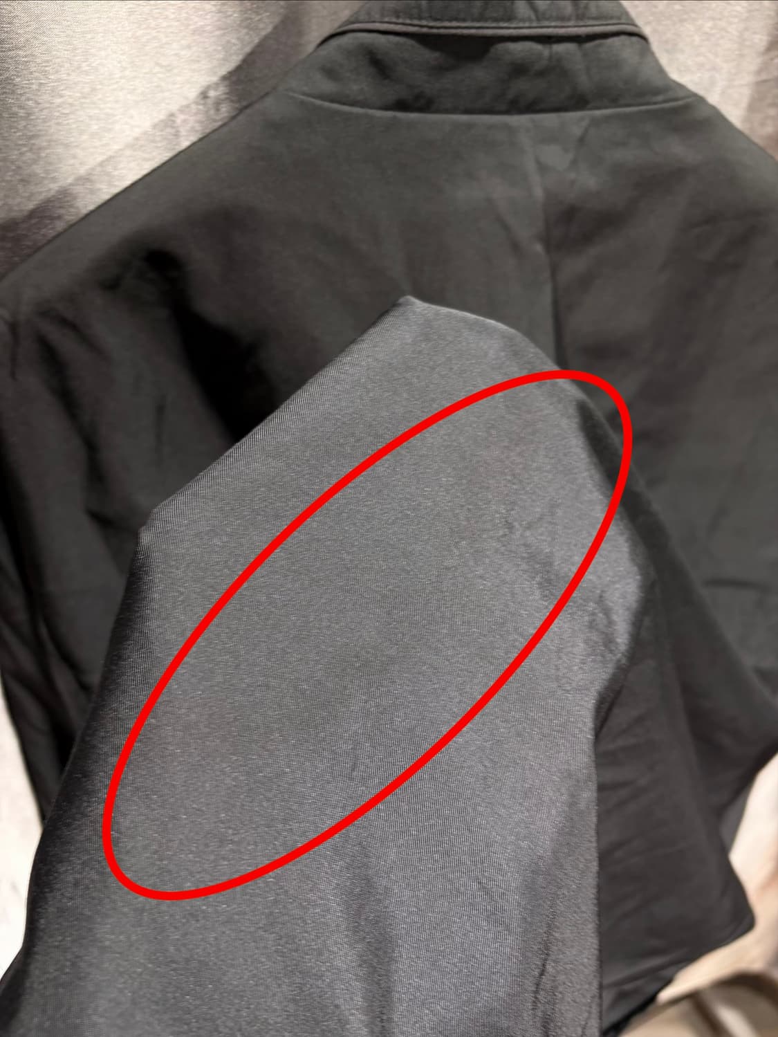 XXL 나이키 NIKE 스우시 사선라인 차콜 나일론 자켓 상품이미지7