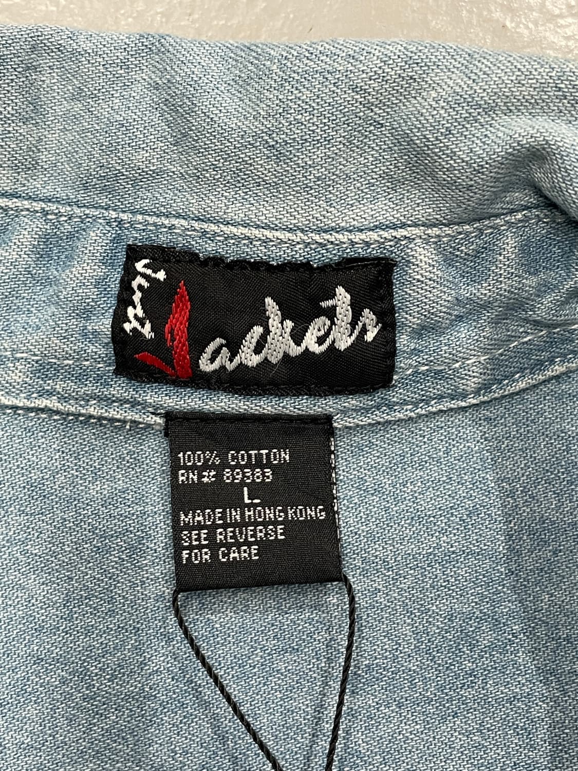 빈티지 데님 셔츠   상품이미지7