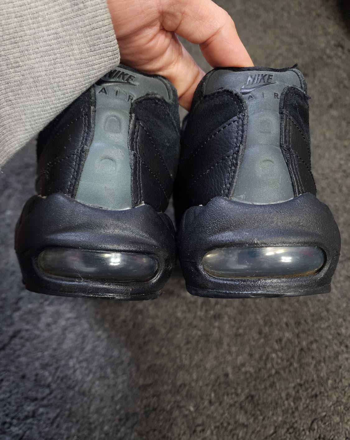 나이키 에어맥스95 트리플블랙 260사이즈  상품이미지6