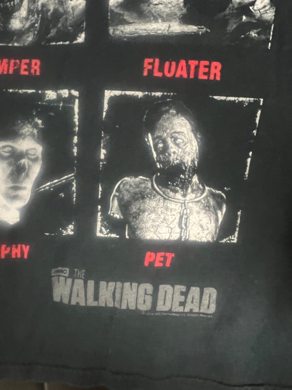 Usa 워킹데드 반팔 상품이미지2