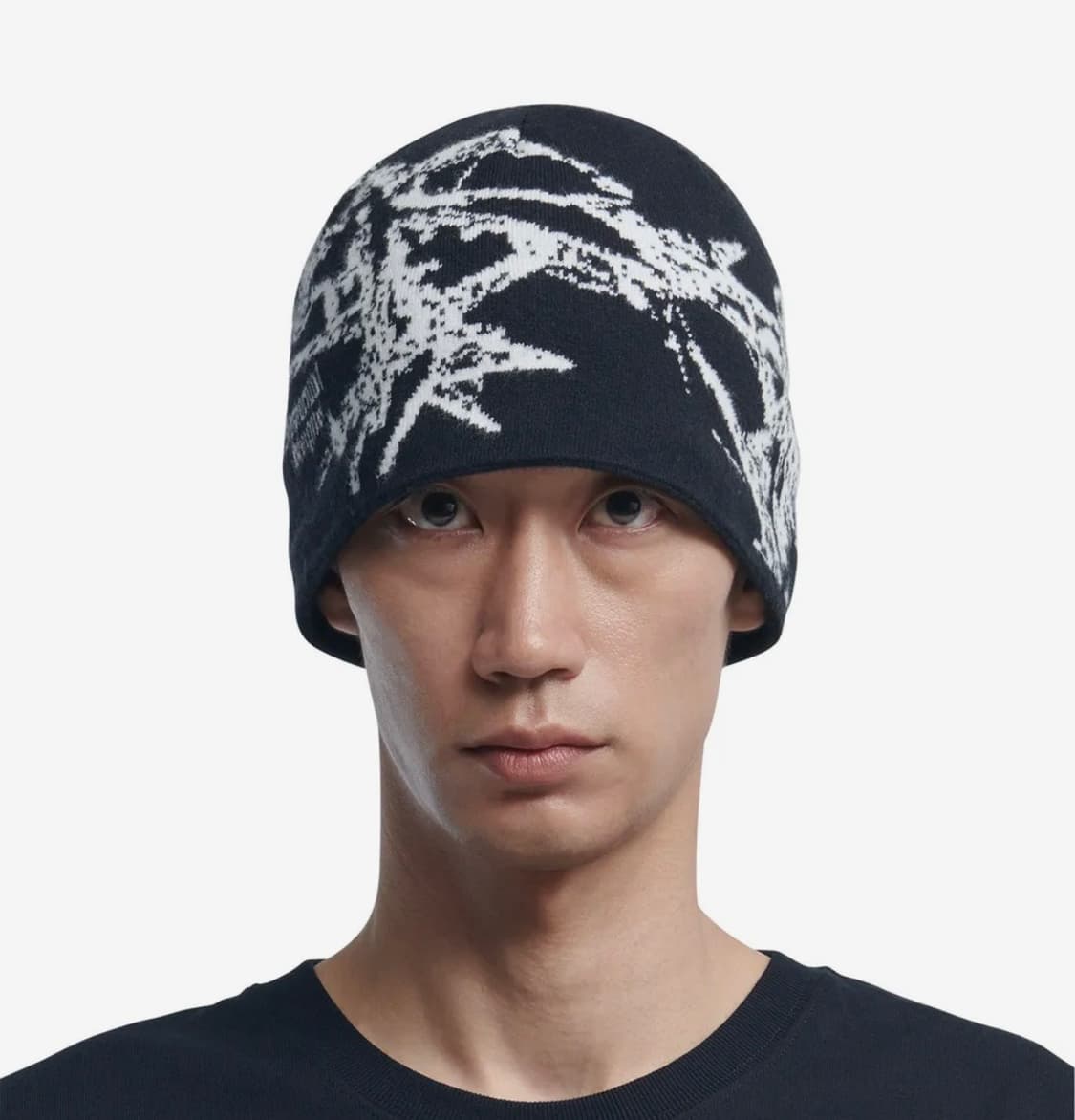 노매뉴얼 그래픽 자카드 비니 모자 상품이미지3