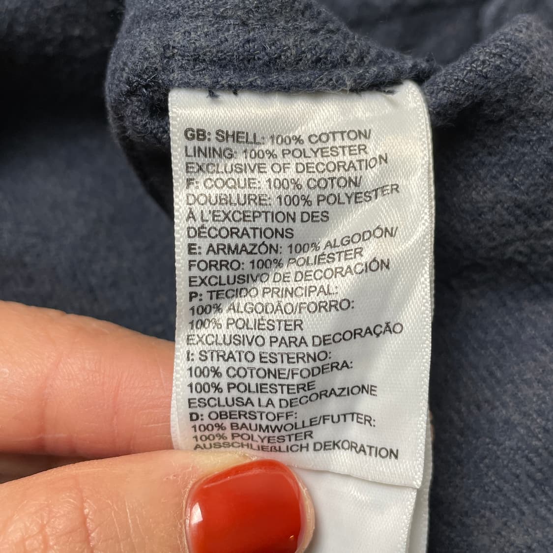 THE NORTH FACE 노스페이스 빈티지 네이비 셔츠 A00363 상품이미지9