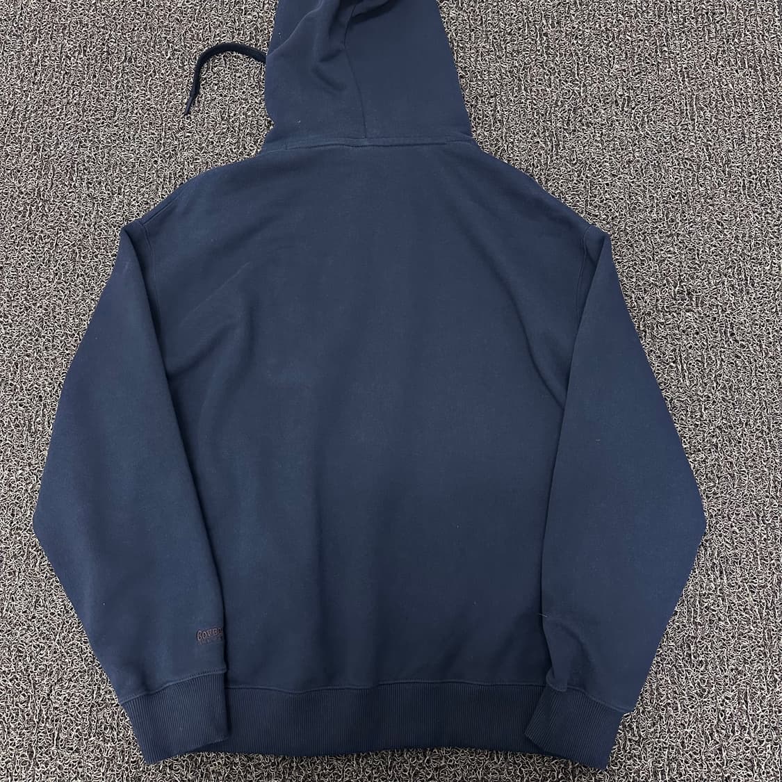 커버낫 C 로고 후드티셔츠 네이비 M 상품이미지4