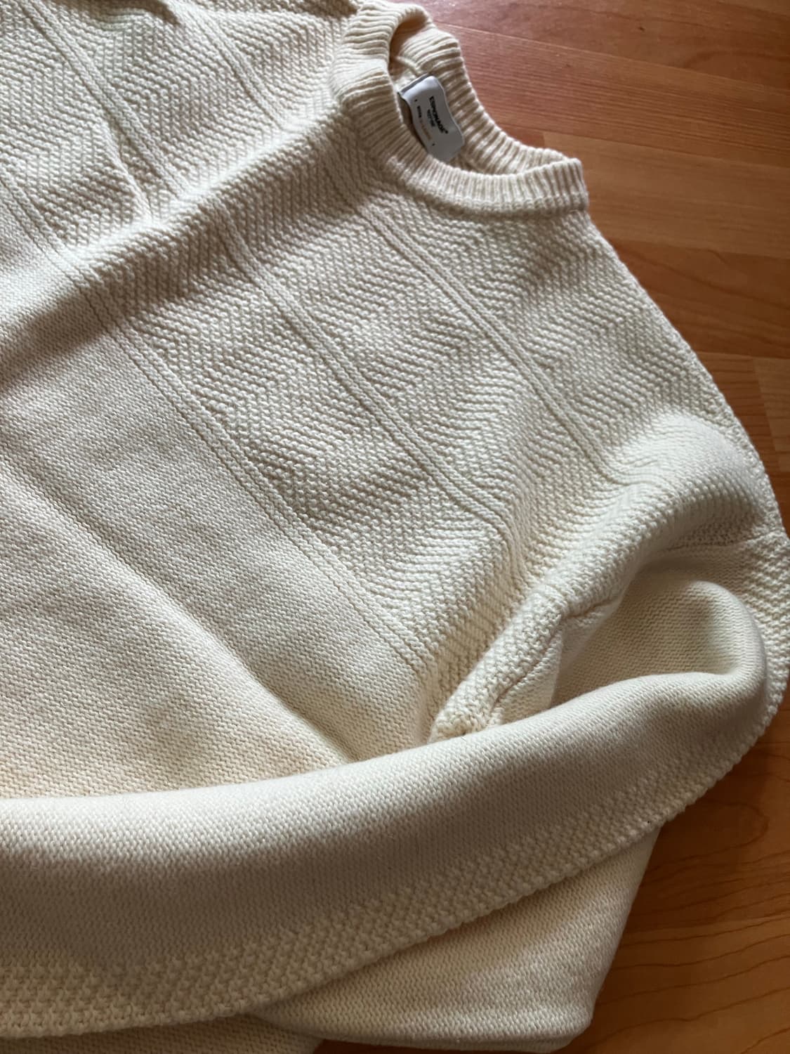 에스피오나지 Fisherman Guernsey Sweater Ivory 상품이미지2