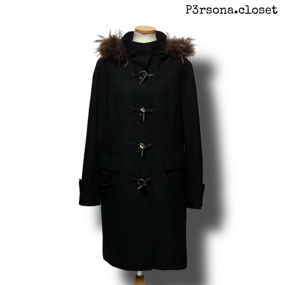 KUMIKYOKO wool duffle coat 상품이미지7