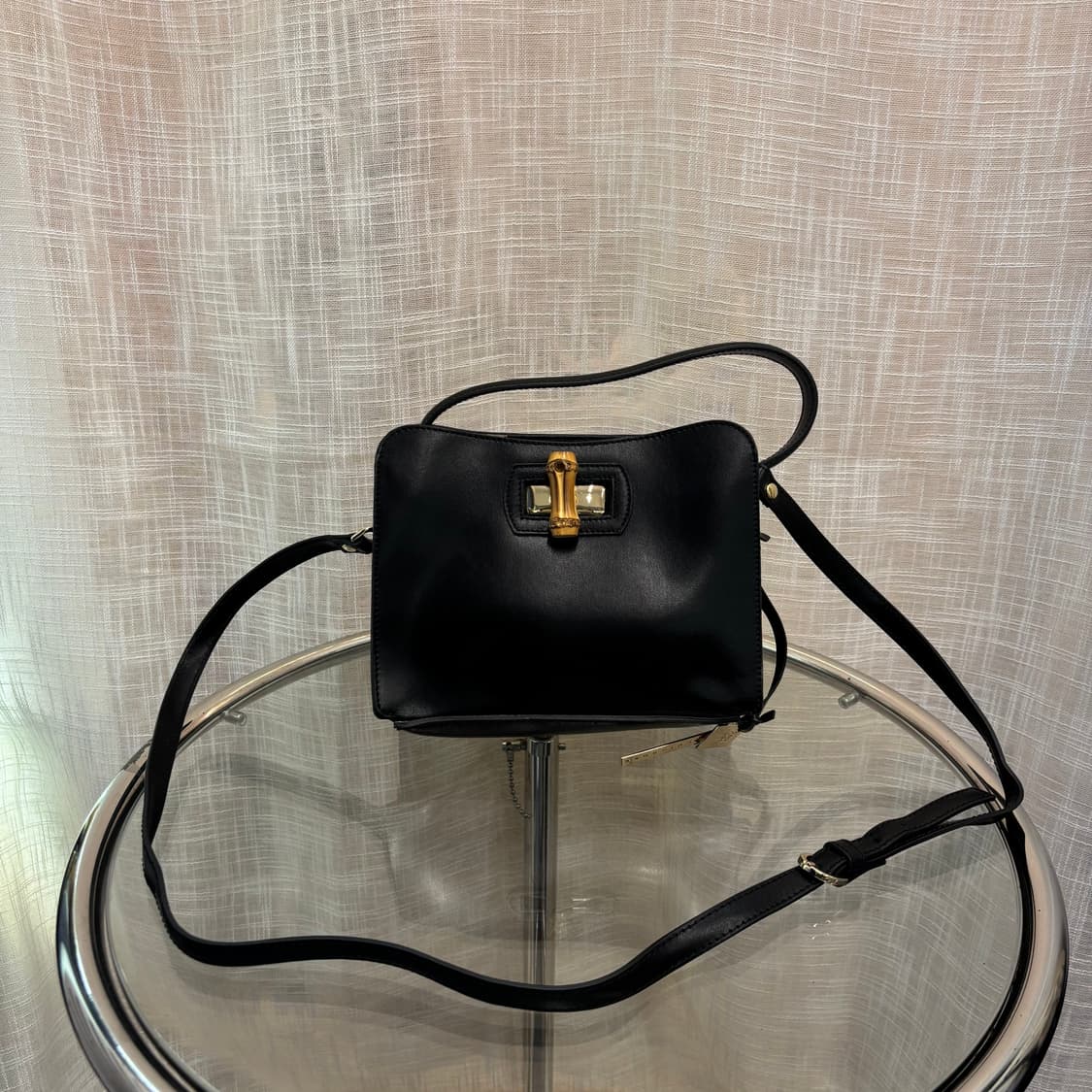 정품 뀌흐앤로즈 뱀부 미니백     상품이미지1