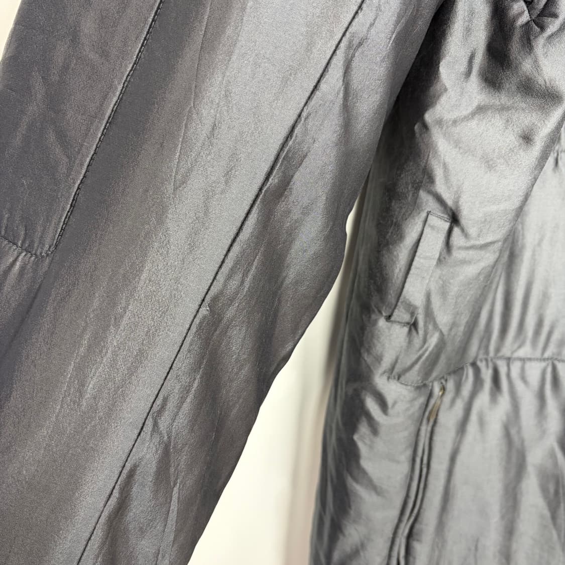 Jil sander 질샌더 패턴 실크 패딩 자켓 상품이미지4