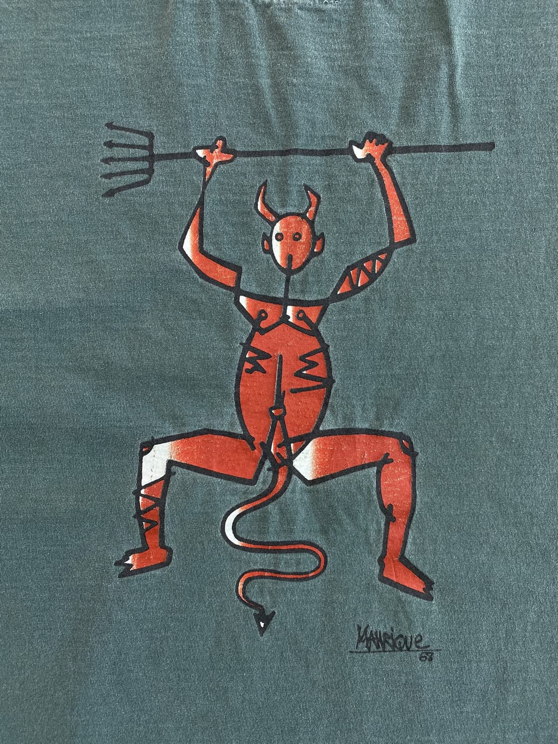 세사르 만리케 엘 디아블로 반팔티셔츠  상품이미지4