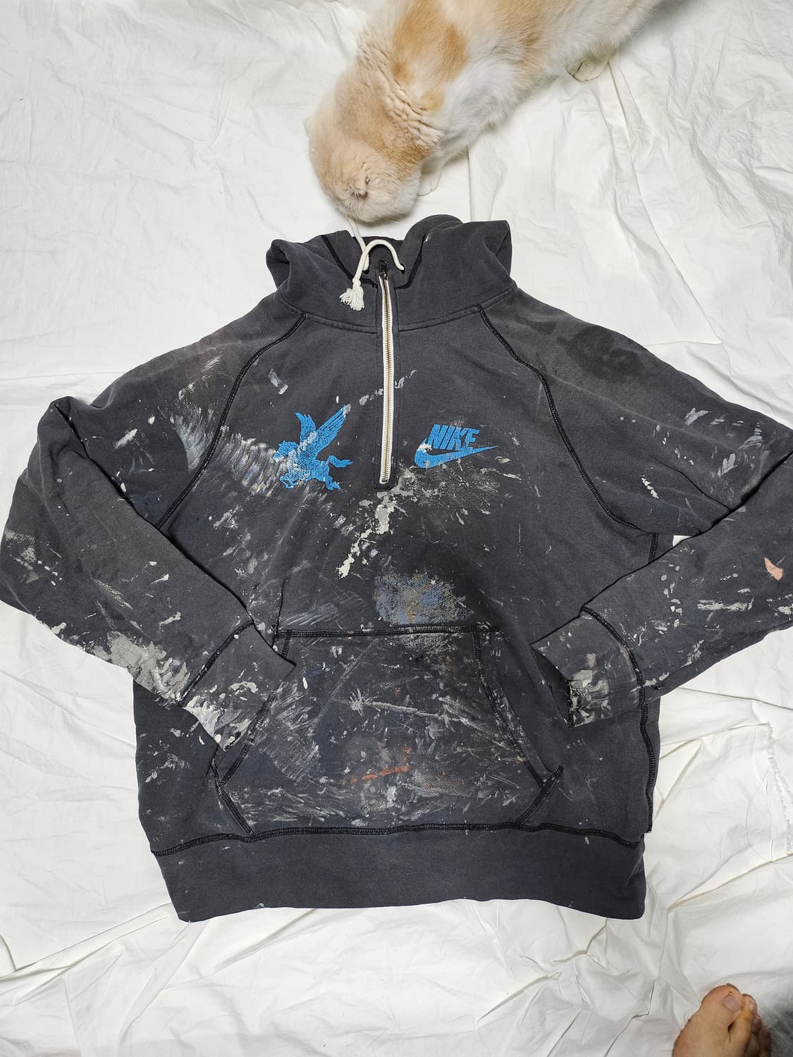 나이키 빈티지 커스텀 아노락 풀후드집업 L 상품이미지1