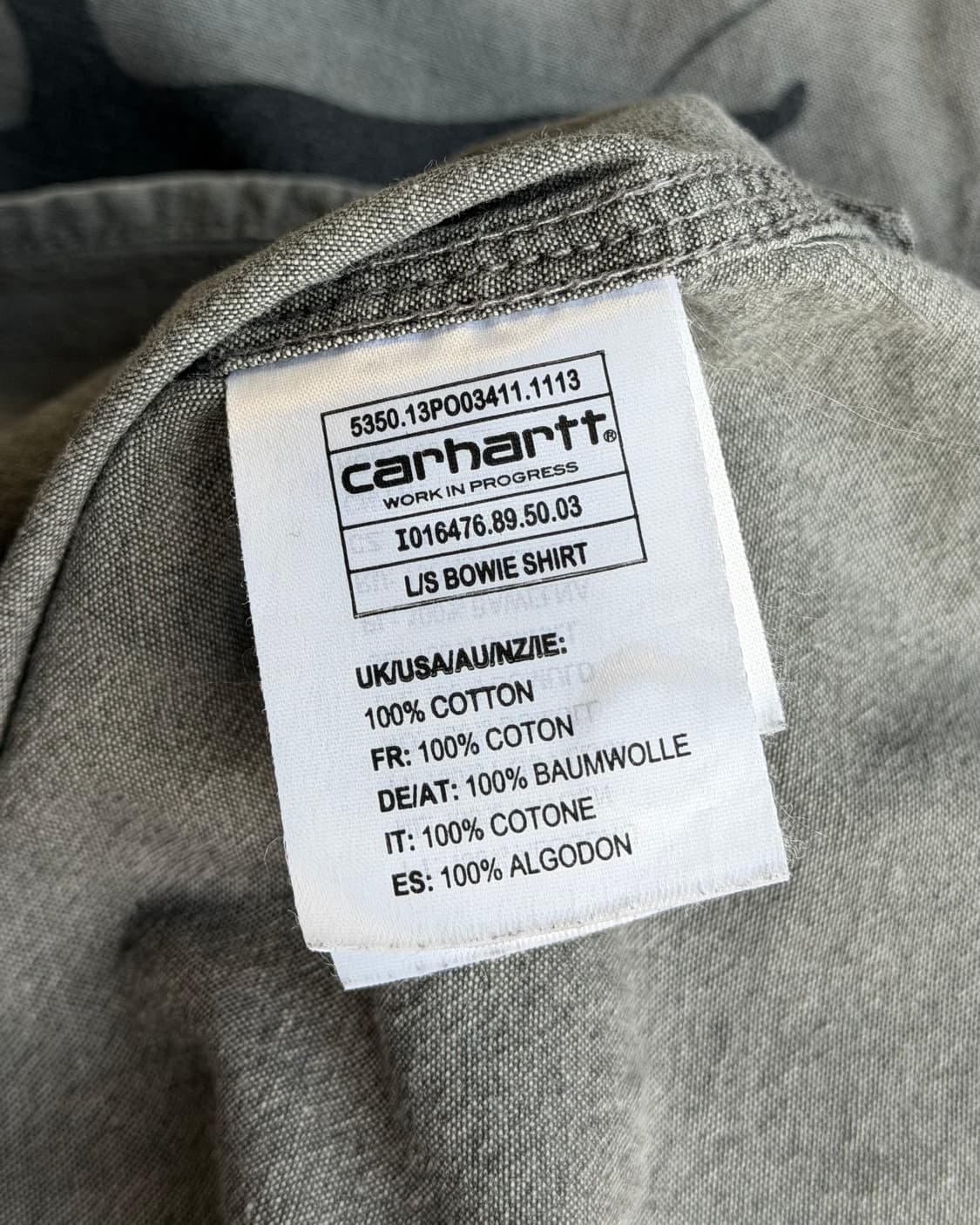 CARHARTT camouflage shirt 상품이미지8