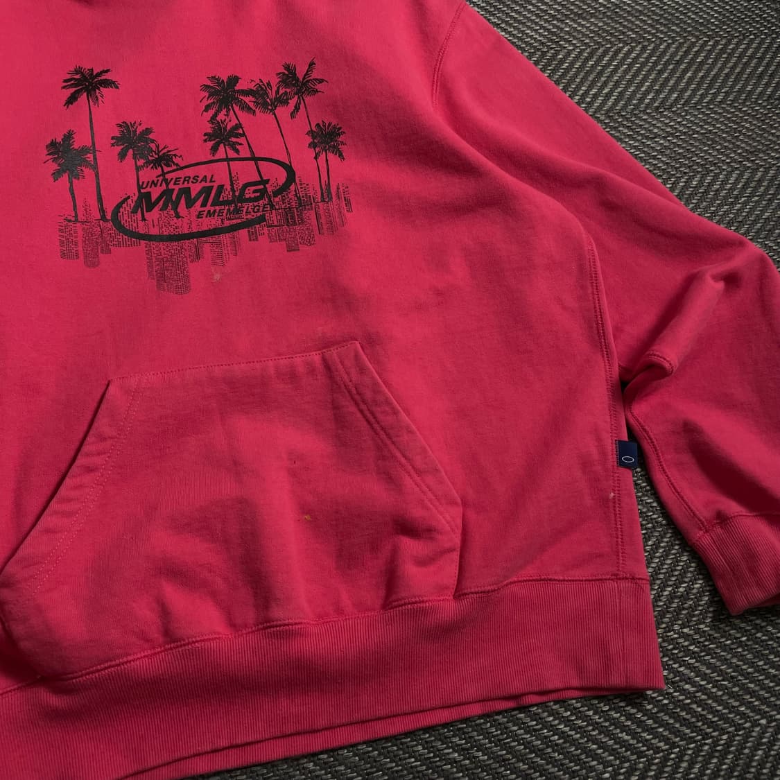 87mm Mmlg 빅로고 박시핏 후드 티셔츠y 4347 상품이미지4