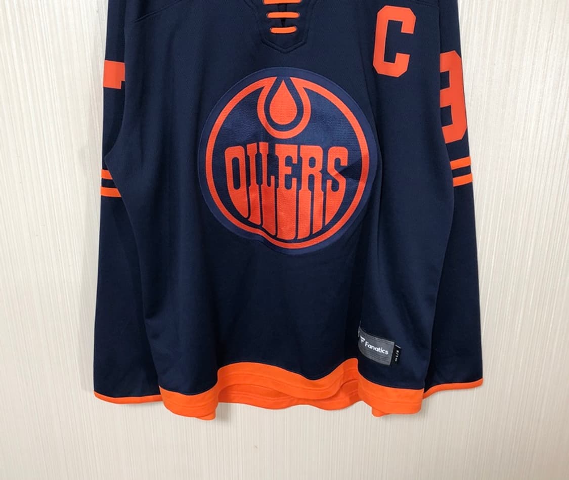 NHL 파나틱스 에드민턴오일러스 써드유니폼/져지 L 97 코너 맥데이비스 상품이미지3