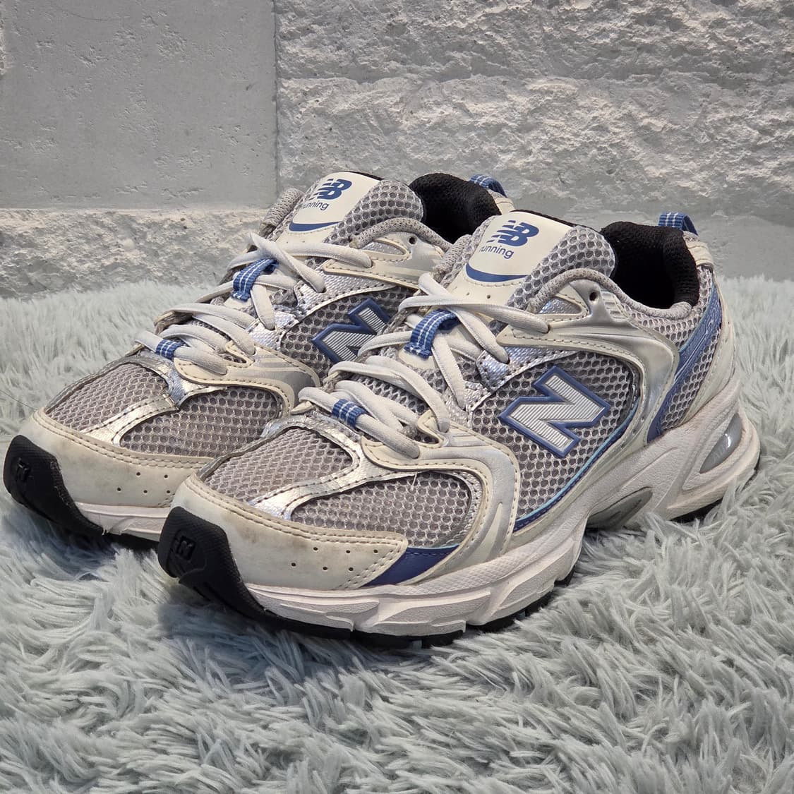 2w-24:뉴발란스 530 실버 블루 220cm New Balance 상품이미지1