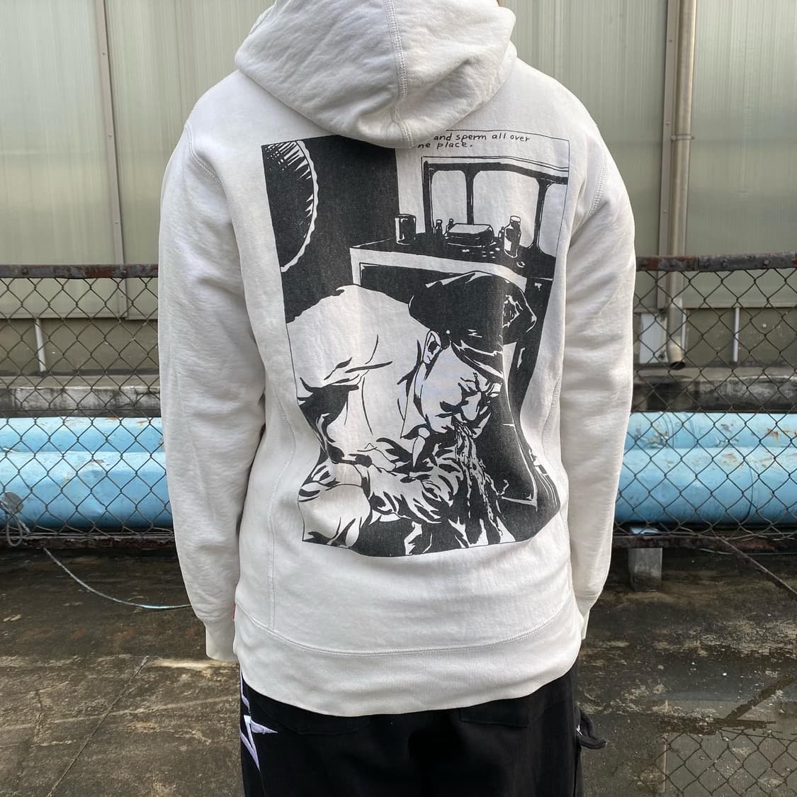 슈프림 X 레이몬드 페티본 후드티 상품이미지1