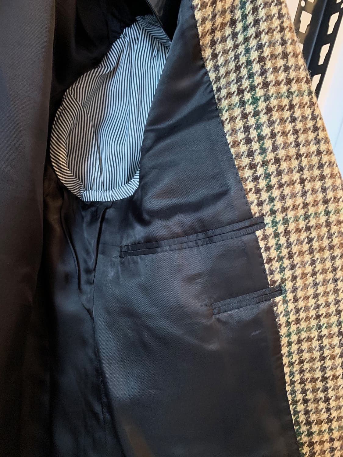 [BTS 뷔님 착용] 셀린느 19fw 투르뇽 체크 자켓 상품이미지7