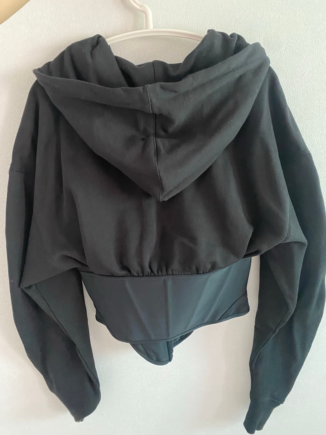 Mugler+H&M 콜라보 코르셋 후드집업(S) 상품이미지2