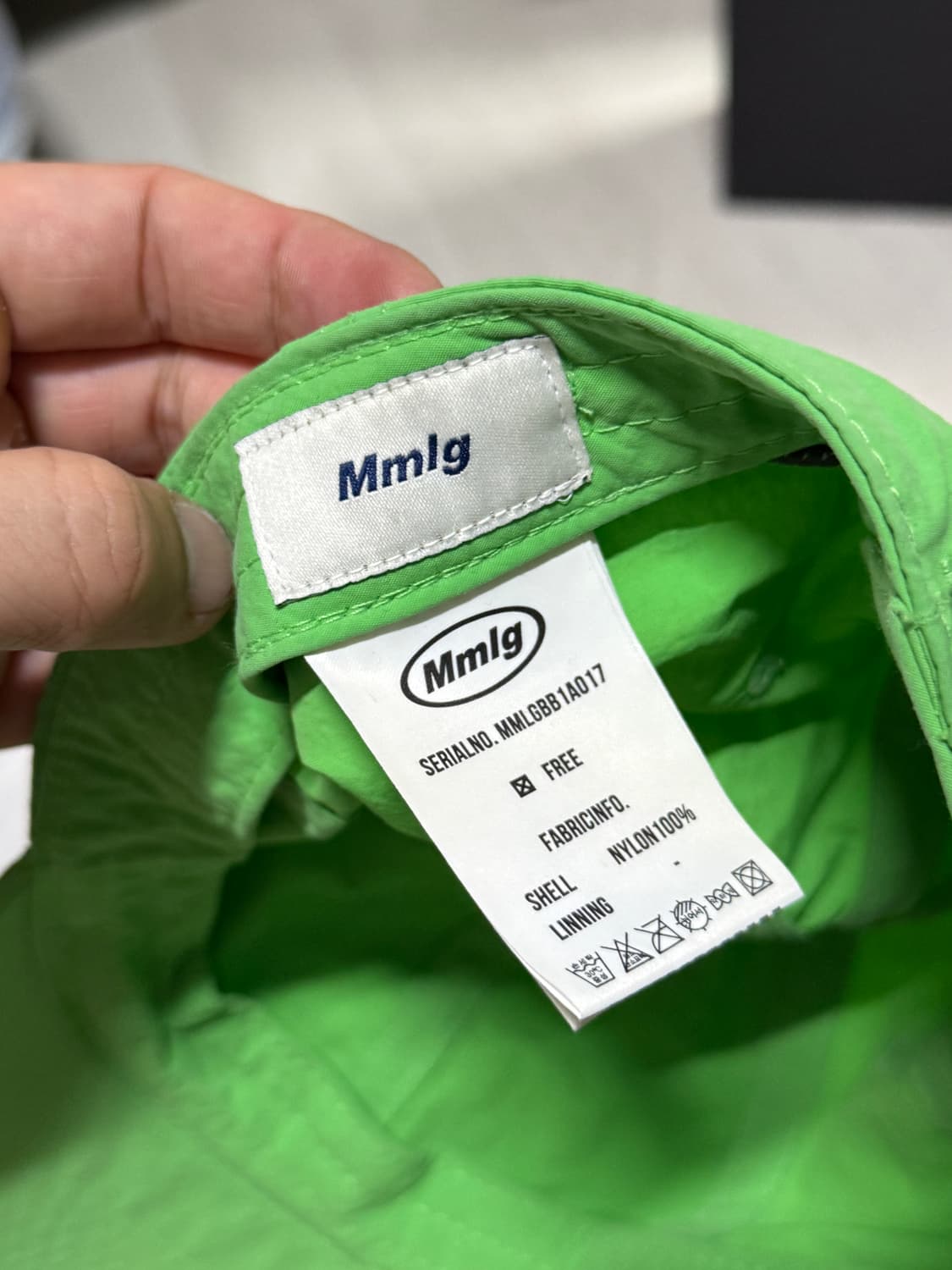 Mmlg 형광 나일론 캡 상품이미지2